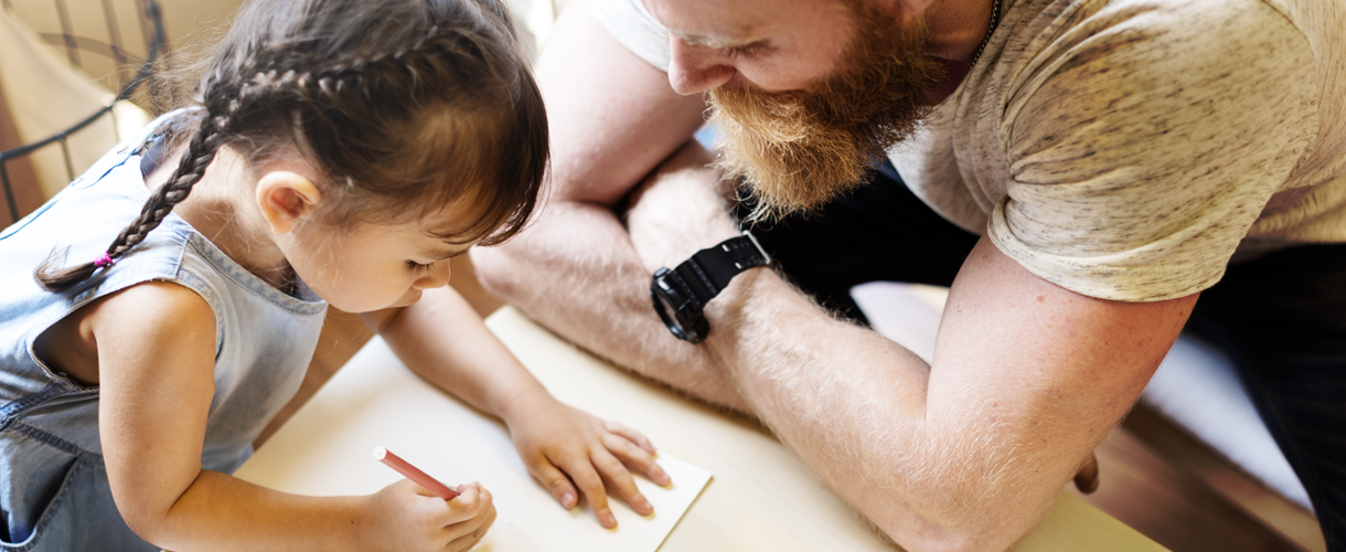 Father-and-daughter